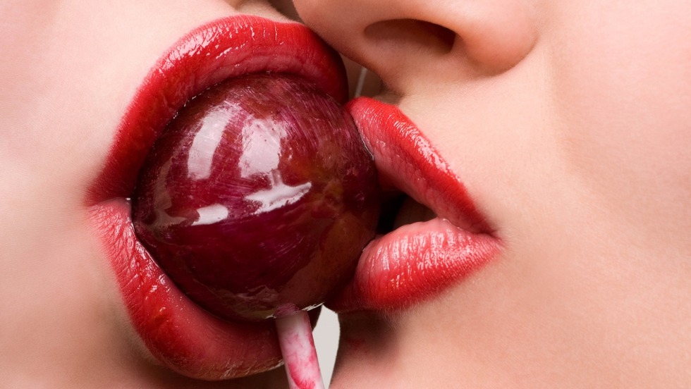 Girls in swimwear close -up