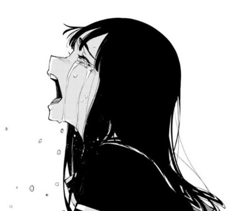 Girl in the top drawing with a pencil