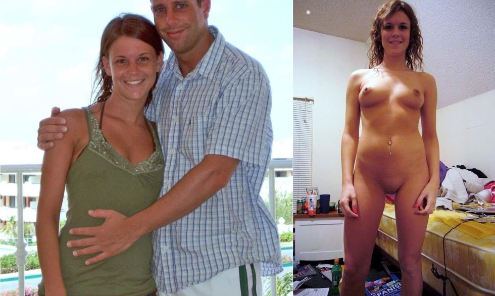 Beautiful naked pairs at sea