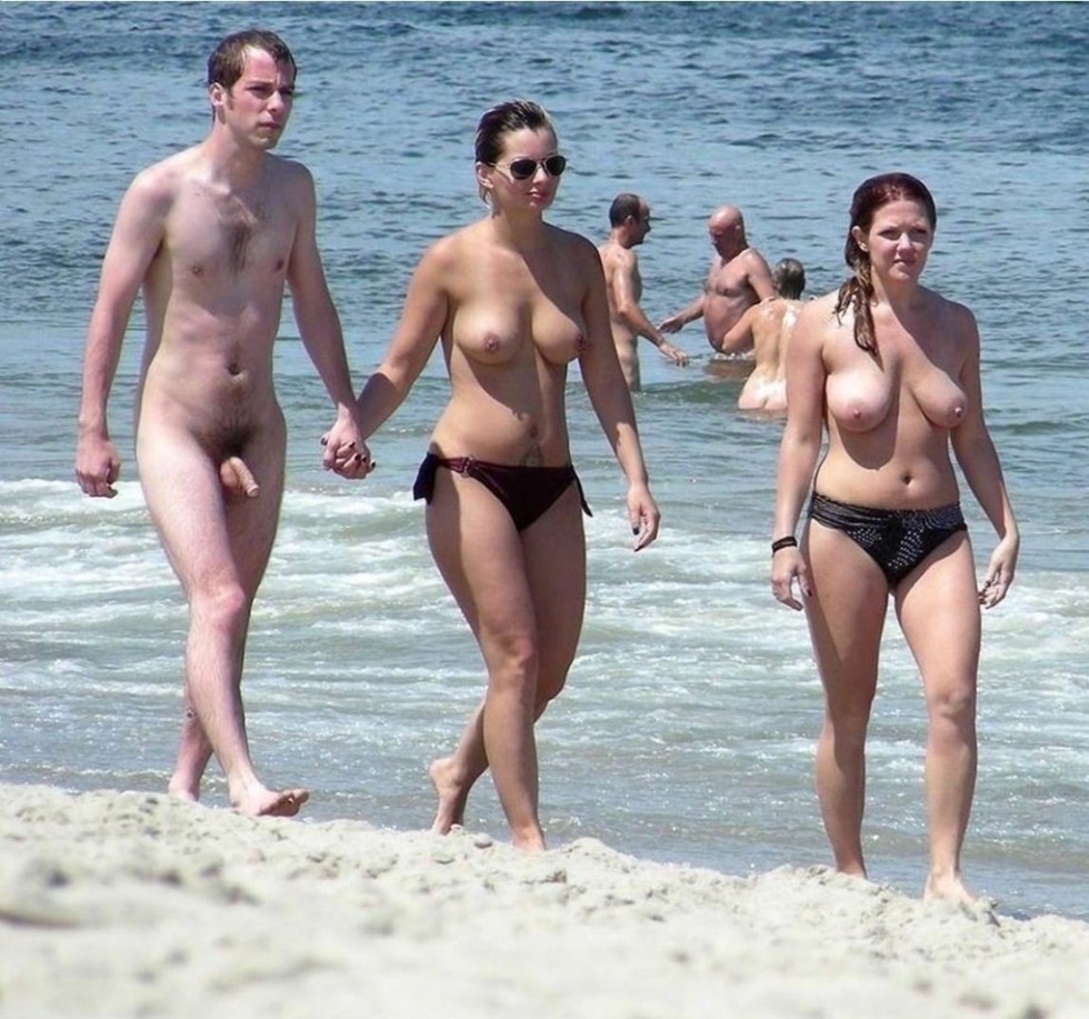 Naked women on Miami beaches