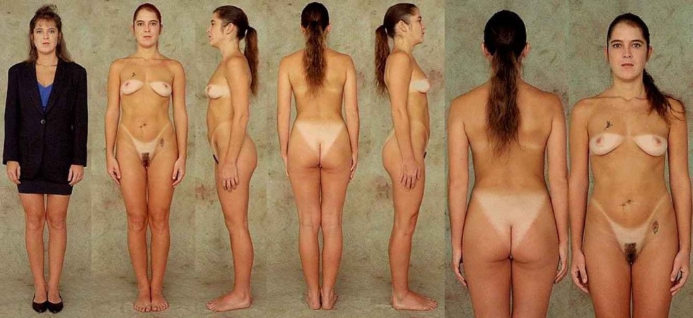 Naked ladies in different poses