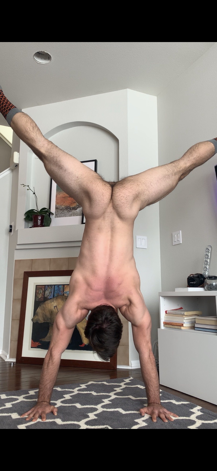 Anal with gymnast in the gym