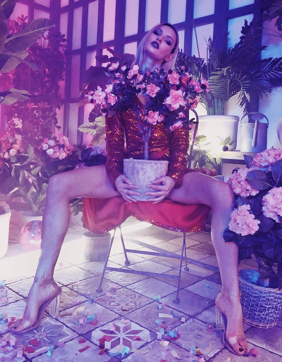 Silver Polina Tabor hot