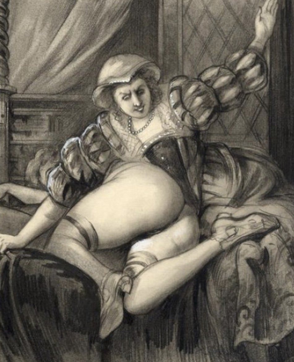 Two naked girls in nature