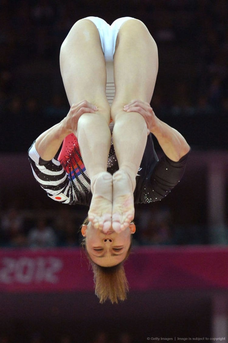 Beautiful gymnasts