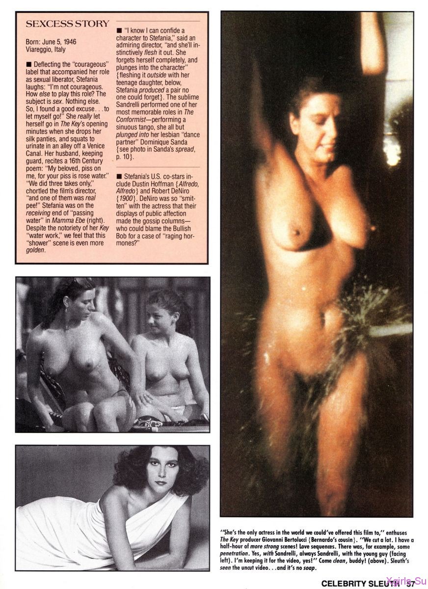 Stefania Sandrelli Naked Tinto Brass