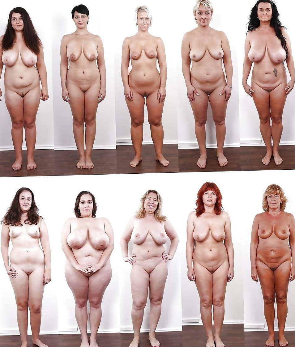 Naked women with magnificent forms