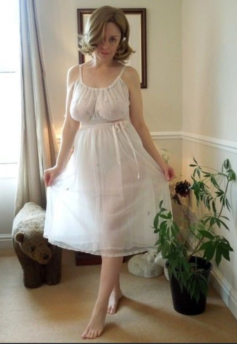 Mature in erotic linen homemade