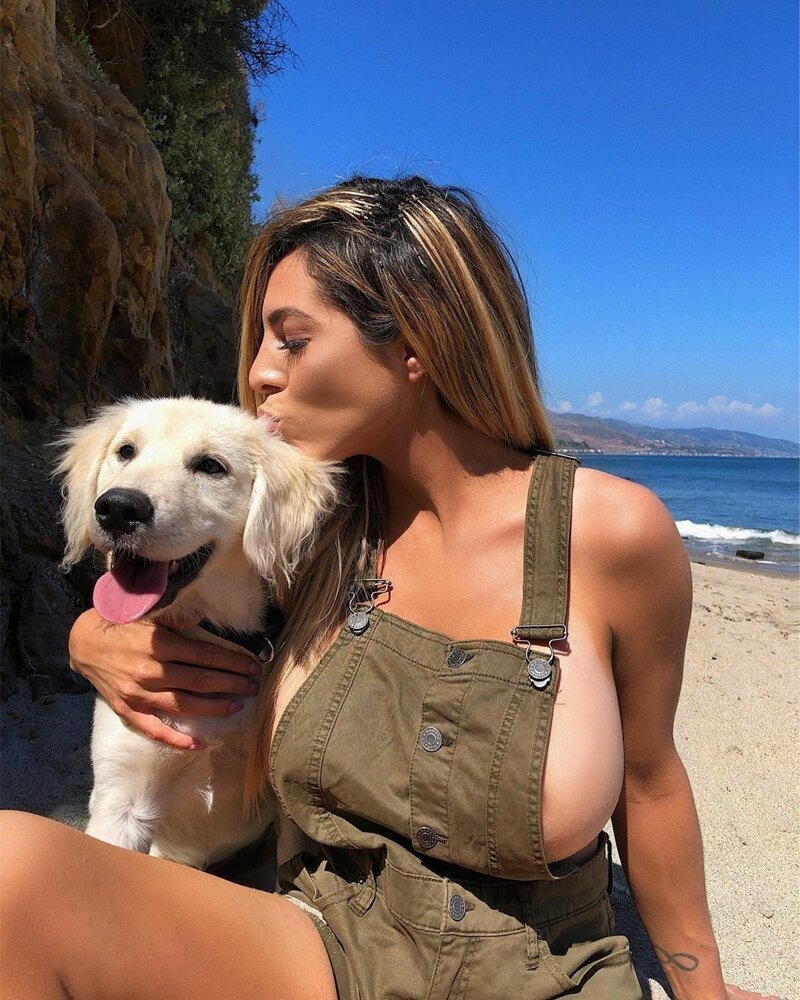 Small boobs selfie emo