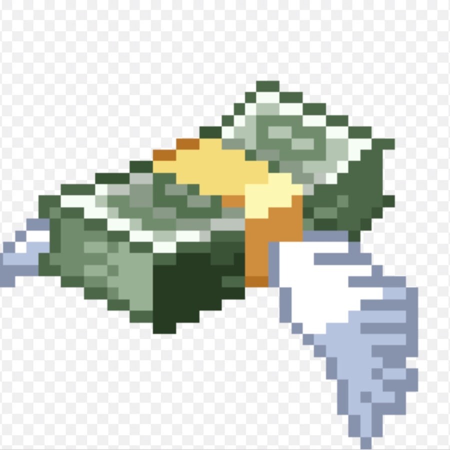 Dollar pixel art
