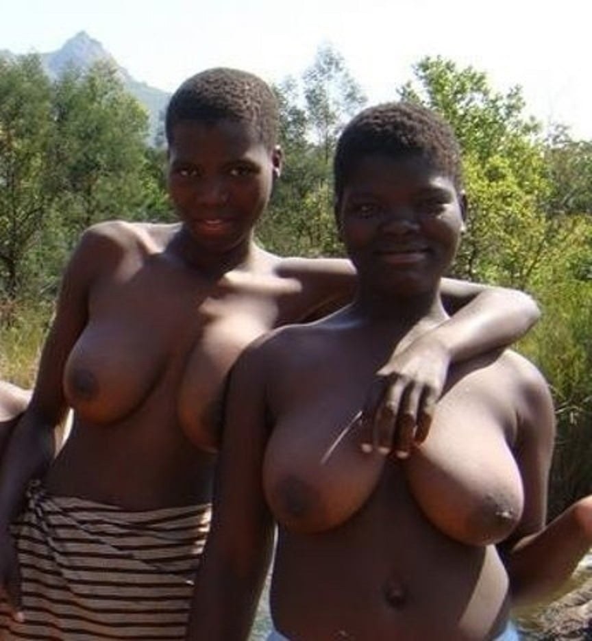 Huge boobs of Africans