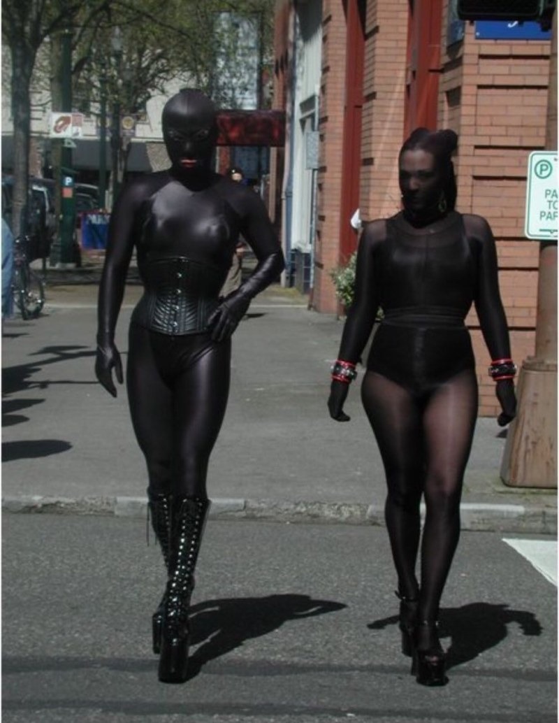 Specified stockings on the street