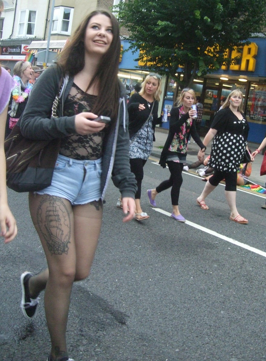 Failures of girls on Candid street