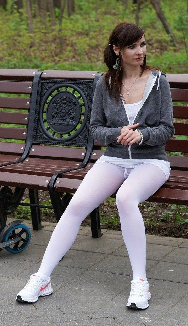 Modern schoolgirls in stockings