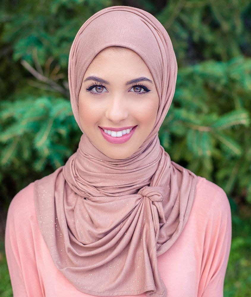 The hijab grew up a woman