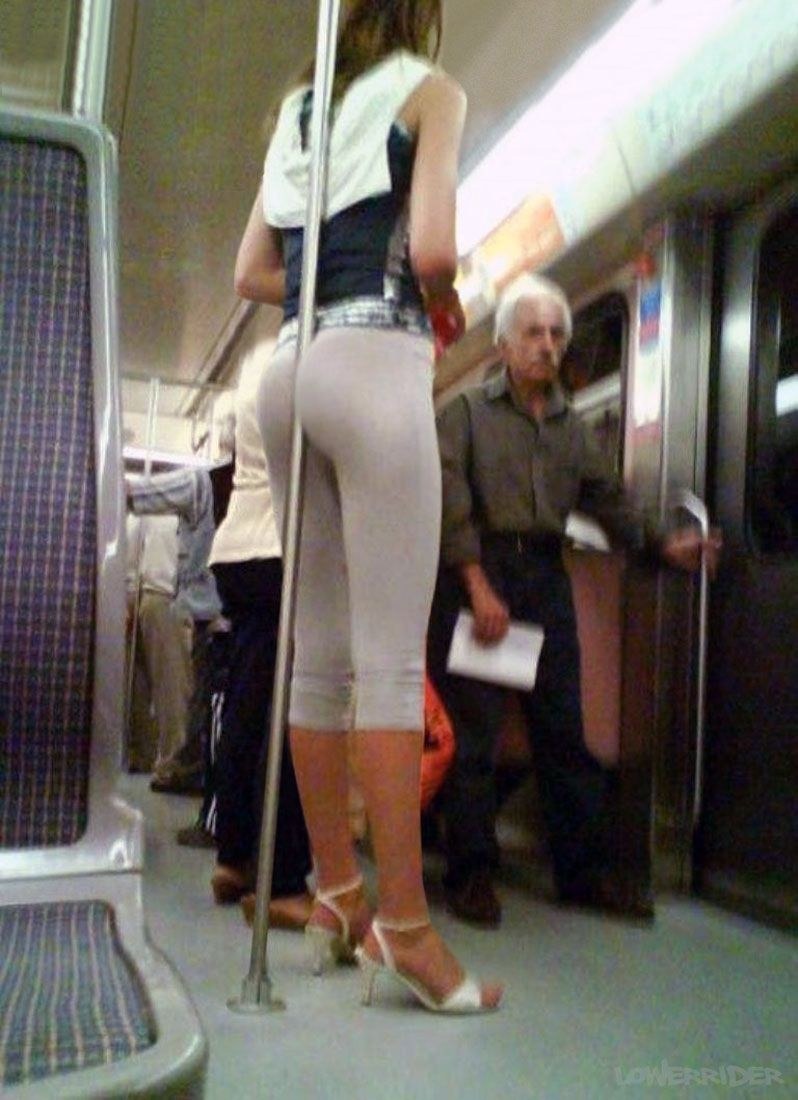 Legs in the train