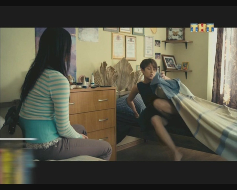 Yana Semakin from the university in underwear