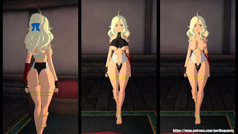 Android 18 without clothes