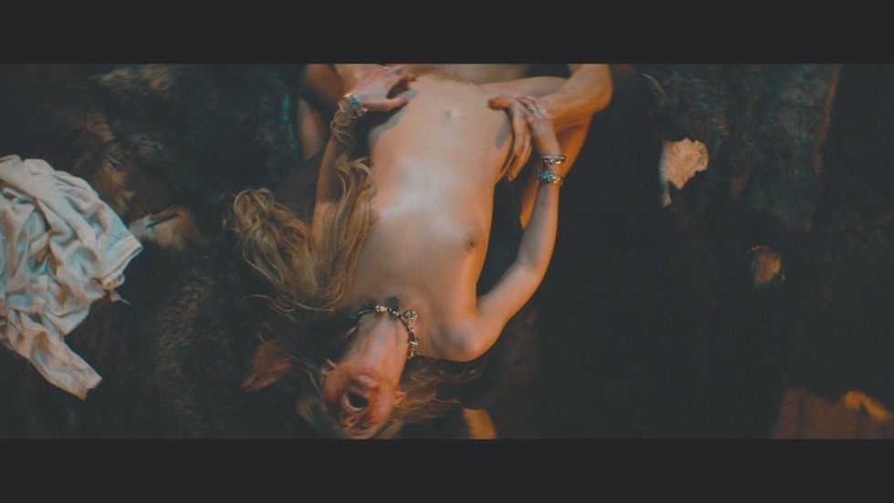 Sasha Bortich Naked in the film