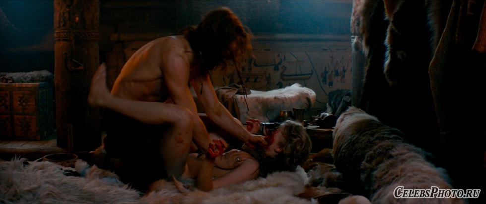Alexandra Bortich Erotic scene Viking