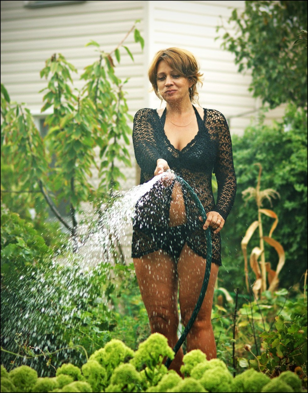 Adult ladies in nature private