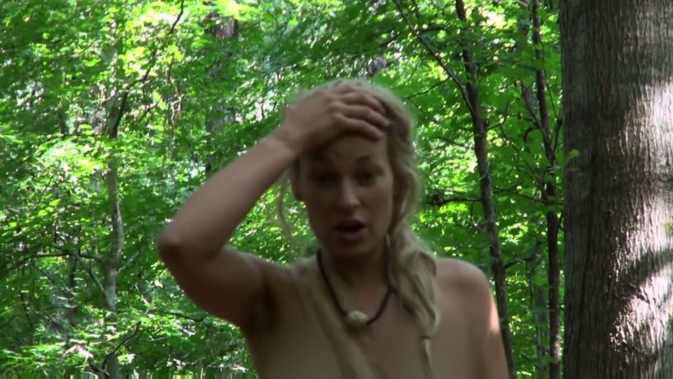 Retro Gangbang in nature