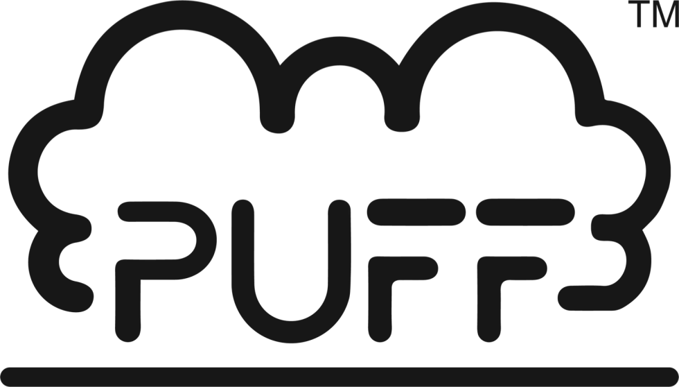 Electronic cigarette logo puff