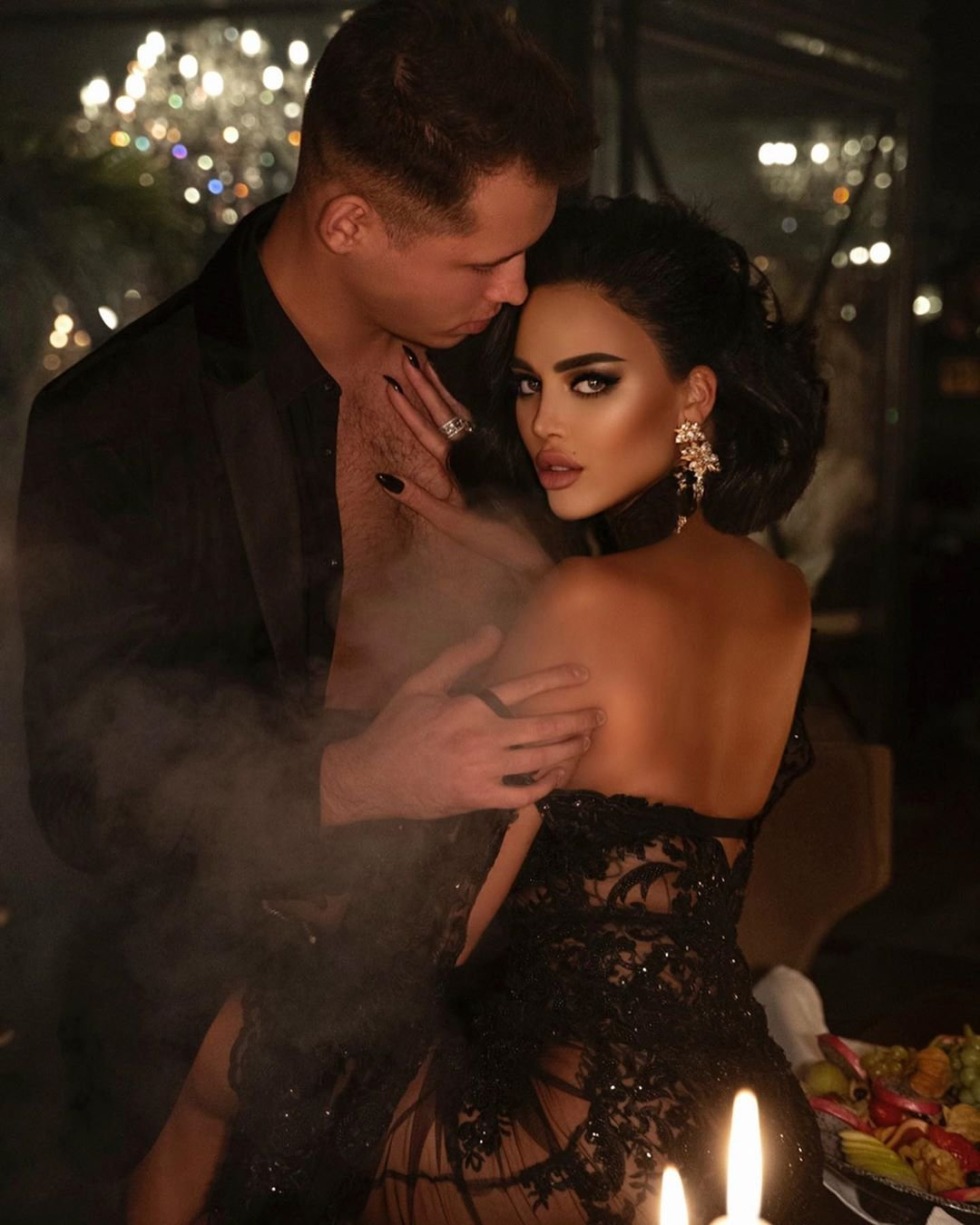 Olga Baranova in a bra