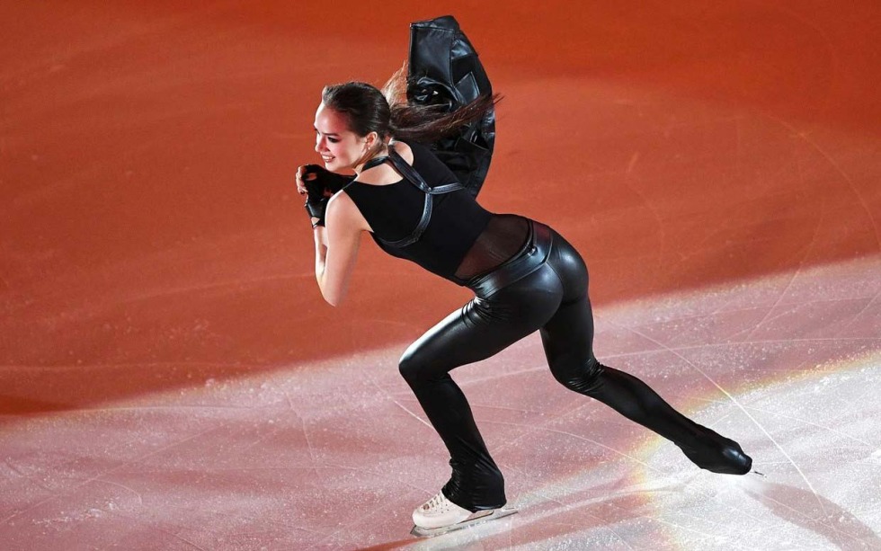 Zagitova Esmeralda in love with figure