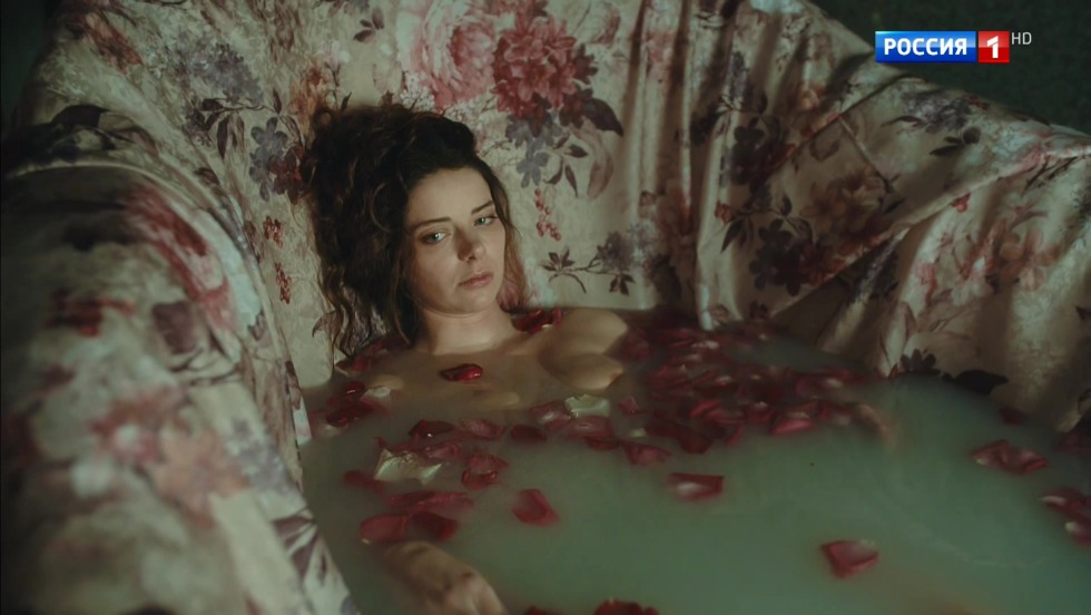 Maria Alexandrova in a swimsuit