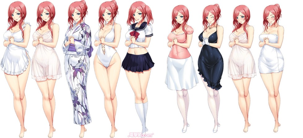 Woman in the bathroom