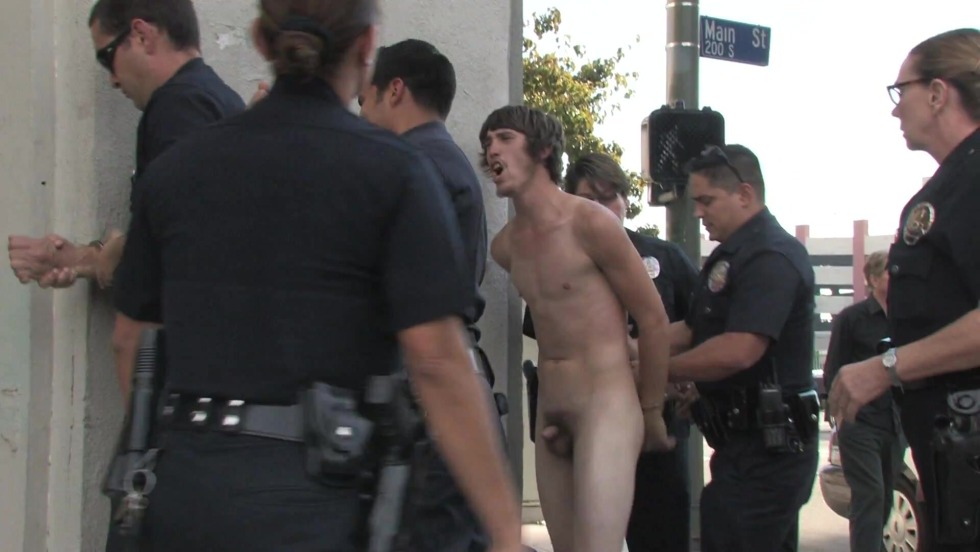 Girls undress on stage