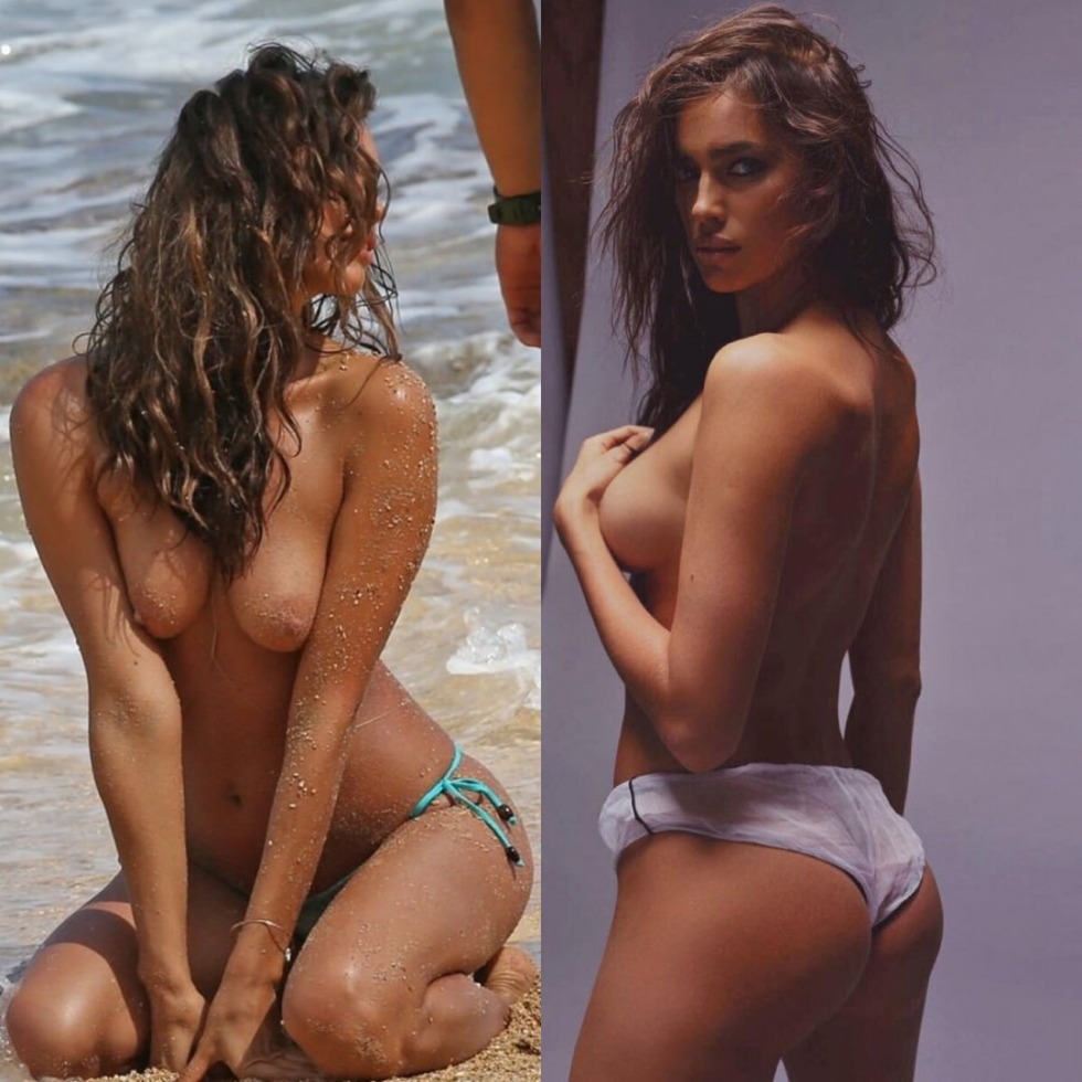 Irina shake naked Hawaiian photo shoot