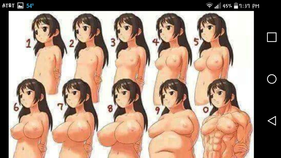 Porn with large breasts