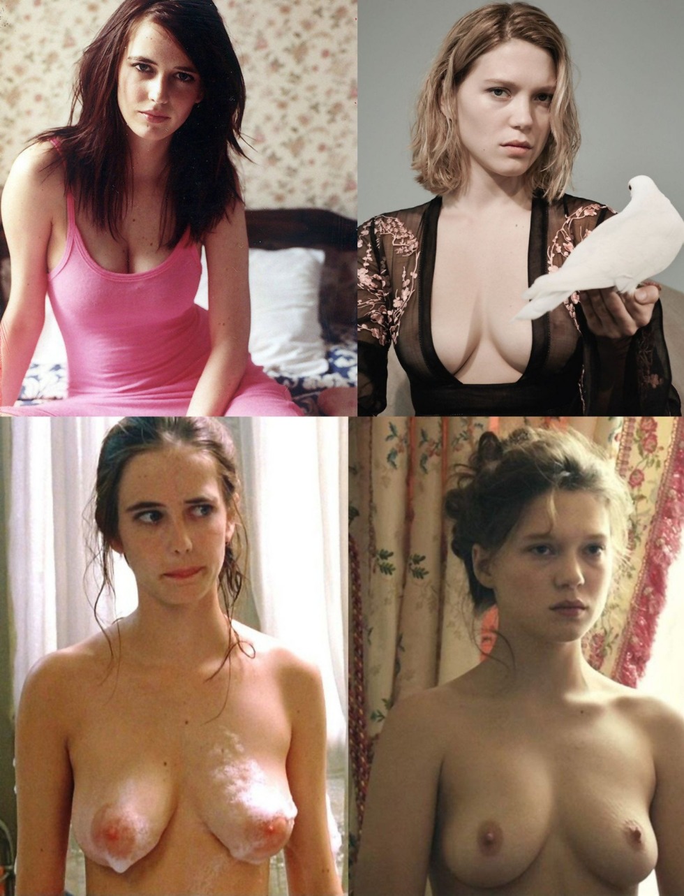 Dreamers Eva Green breasts