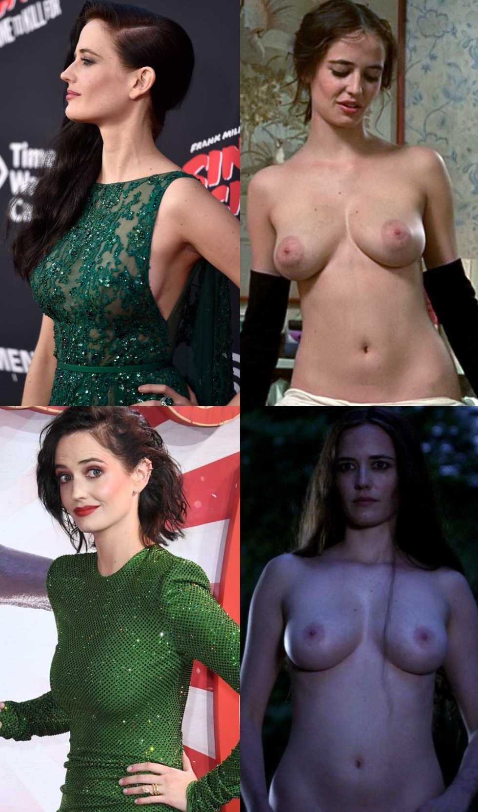 Eva Green showed a vagina