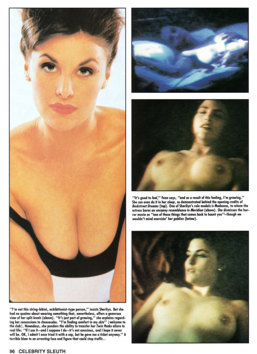 Sherilin Fenn Erotic scenes