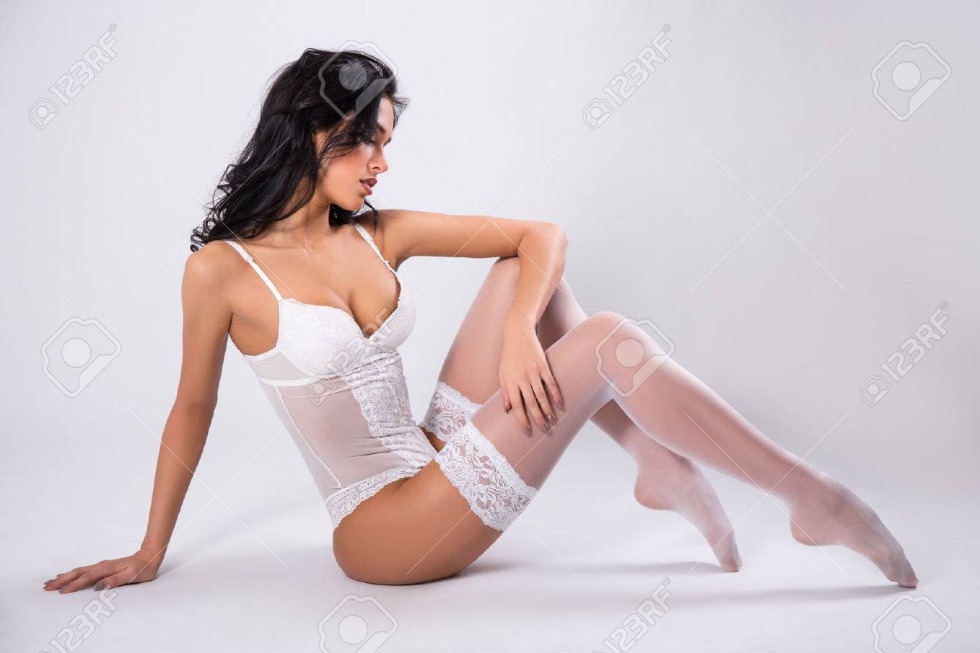 Liana Bartlett in underwear