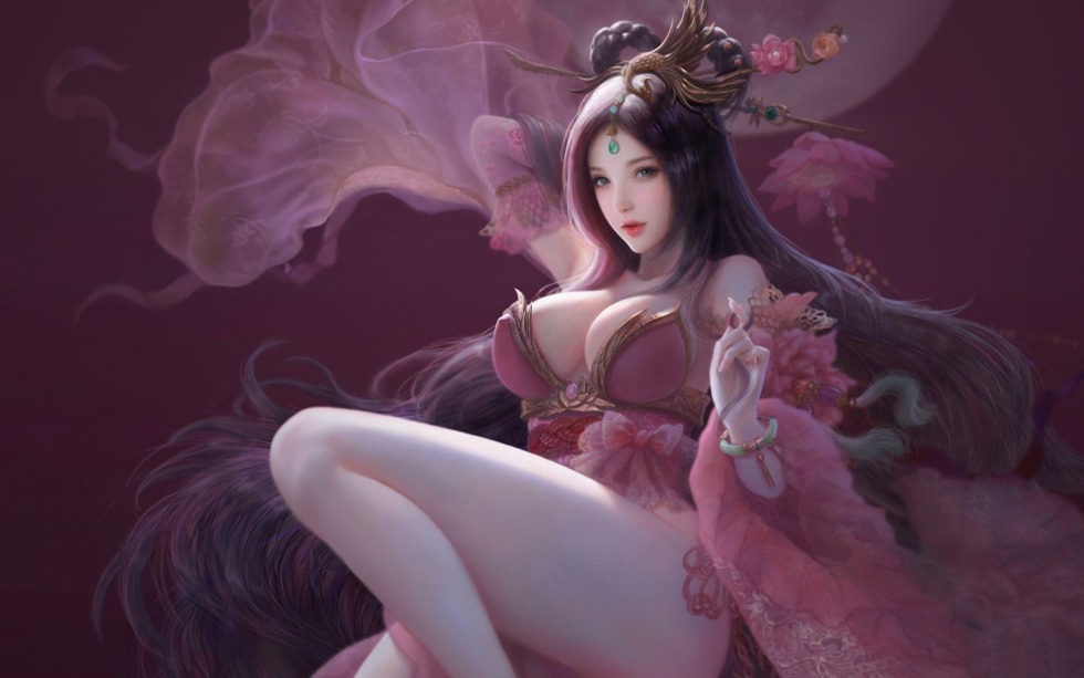 The word mom on a pink background