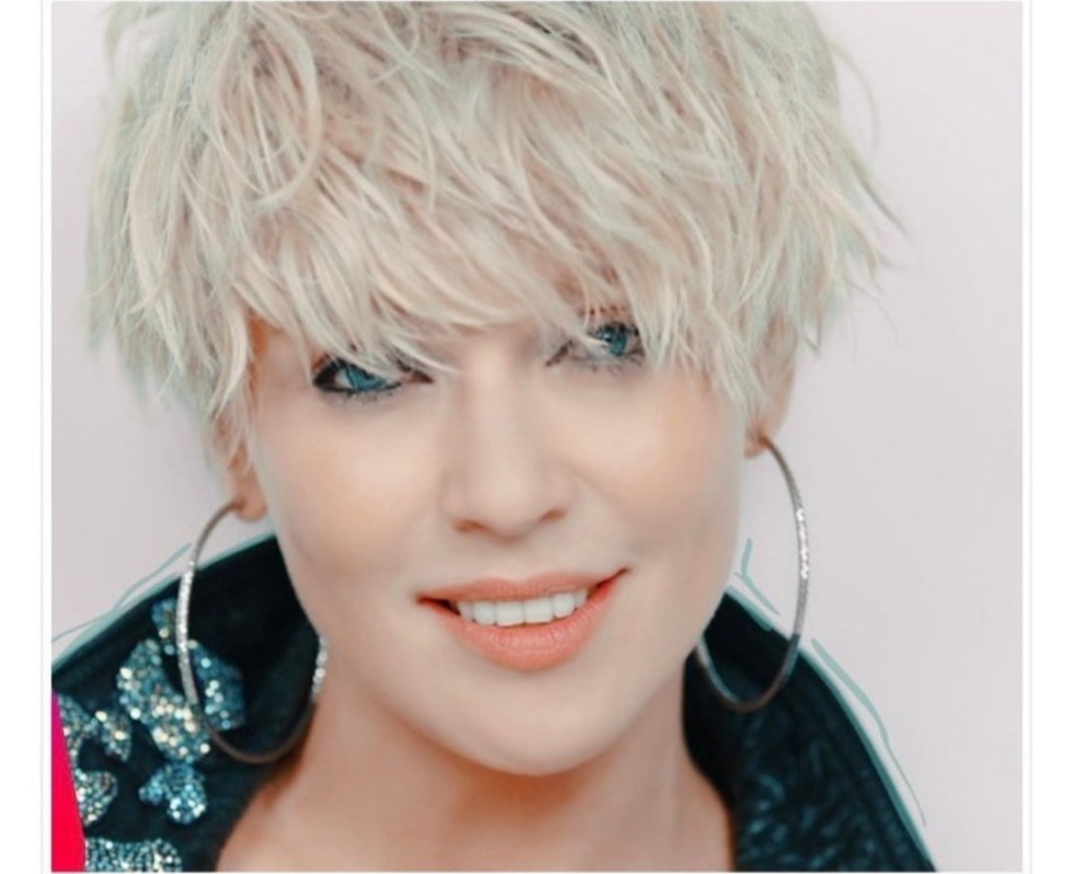 Albina Dzhanabaeva with Meladze with Fingal