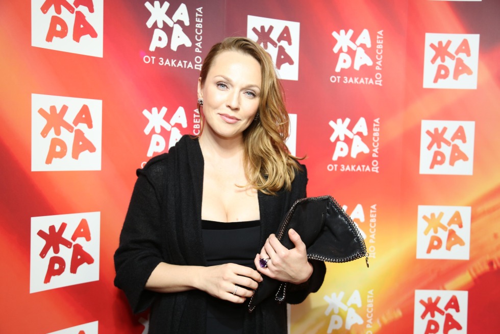 Albina Borisovna Dzhanabaeva in his youth