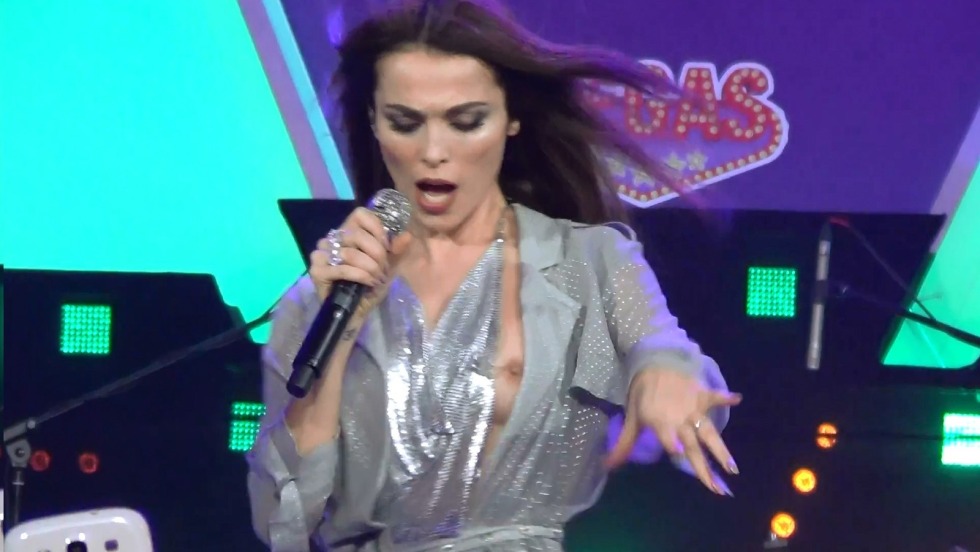 Ksenia Sobchak in his youth in clubs