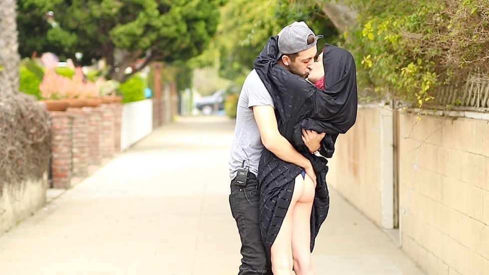 Lovely guys kiss with the tongue