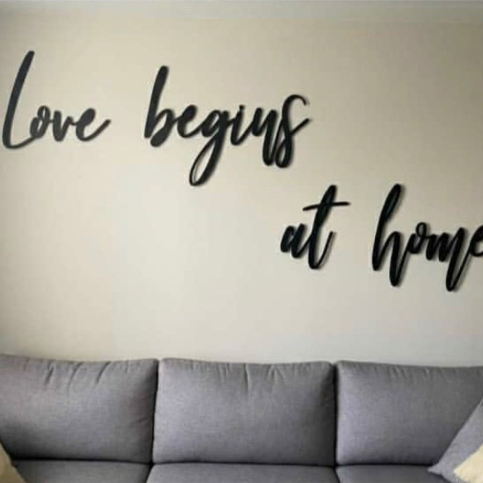 Family with a happy child