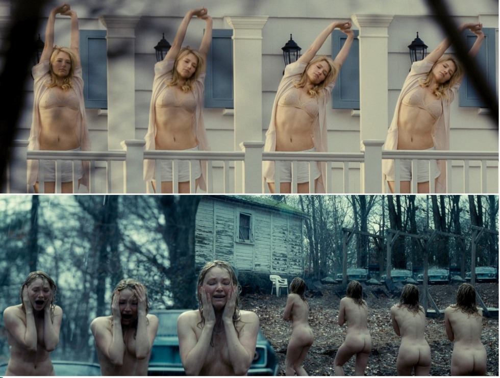 Haley Bennett Naked in the Cinema