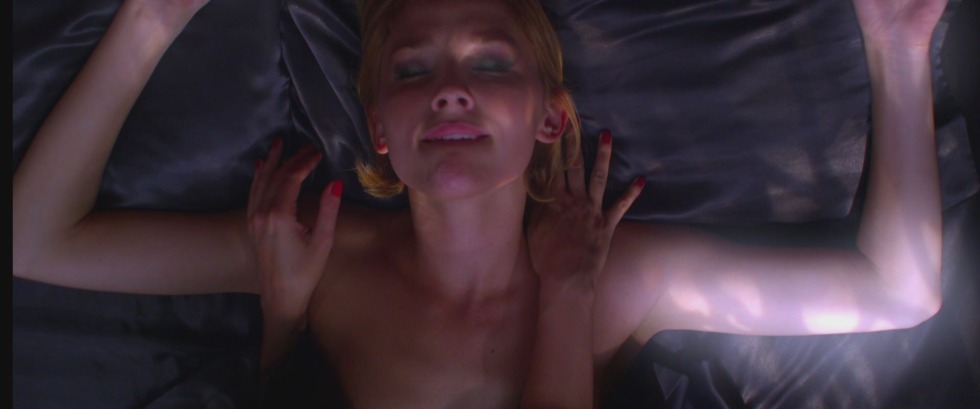 Haley Bennett in the gate swimsuit