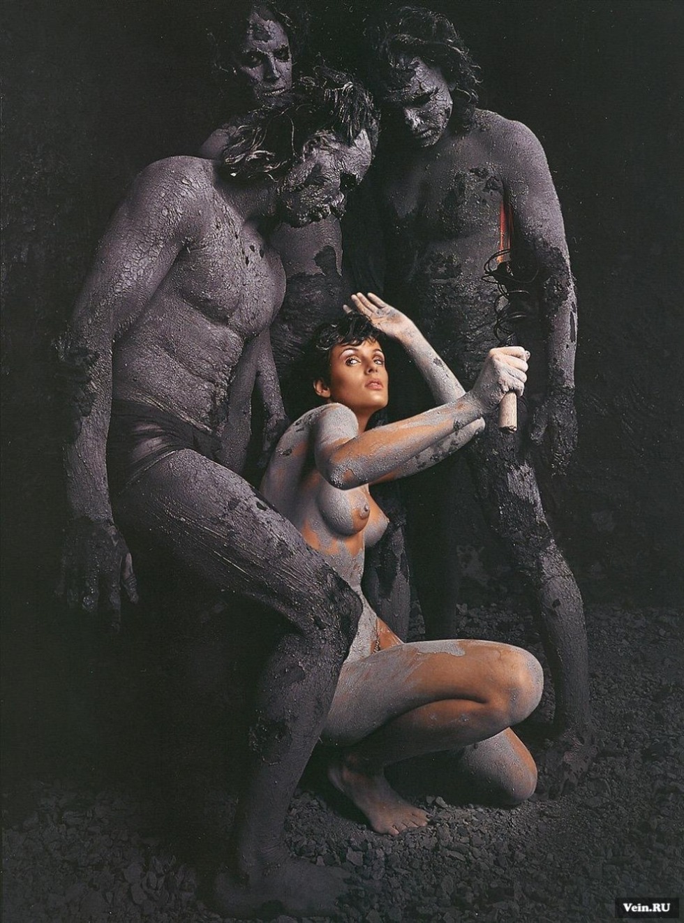 Maria Semkina in underwear