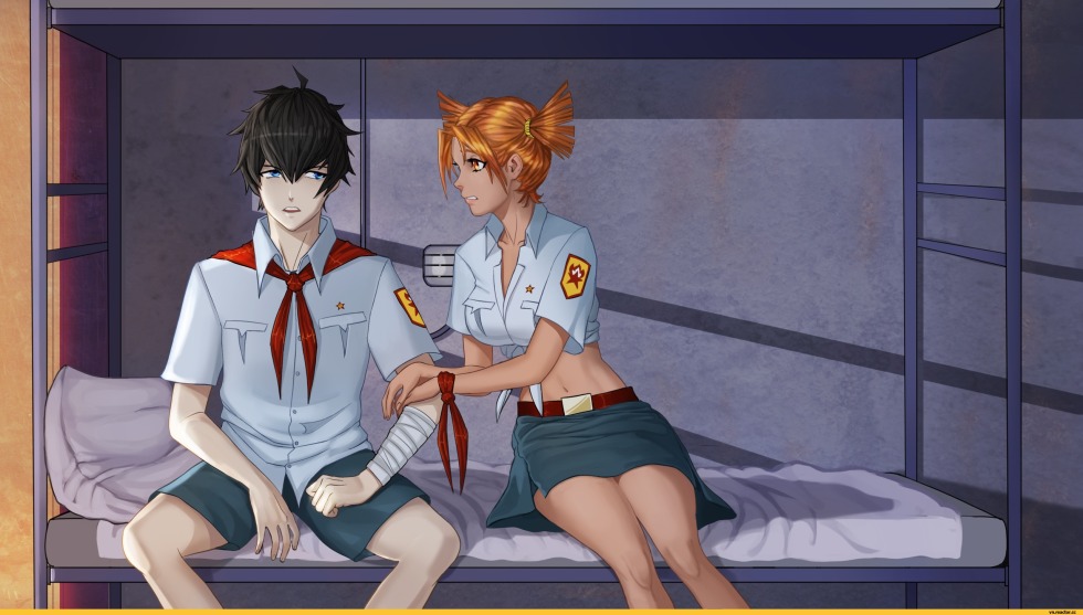 Olesya Kafelnikova in a swimsuit