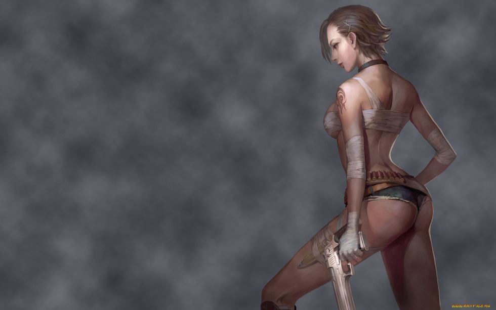 Erotic photo shoot on the openier