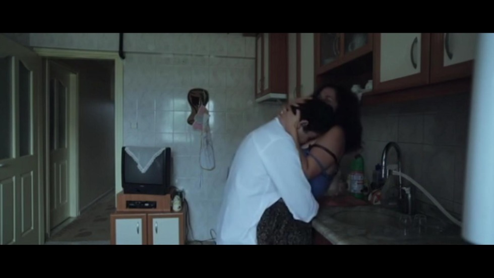 The feet of a group of girls